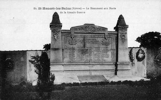 Saint Honoré les Bains Monument aux morts.jpg