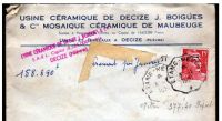 Autre courrier de 1951